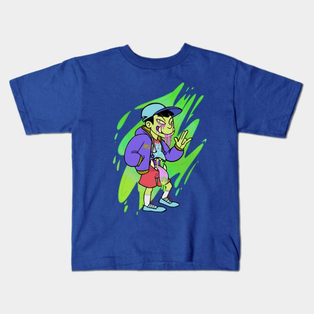 EB-Shocking BarfNess Kids T-Shirt by AnnieMae